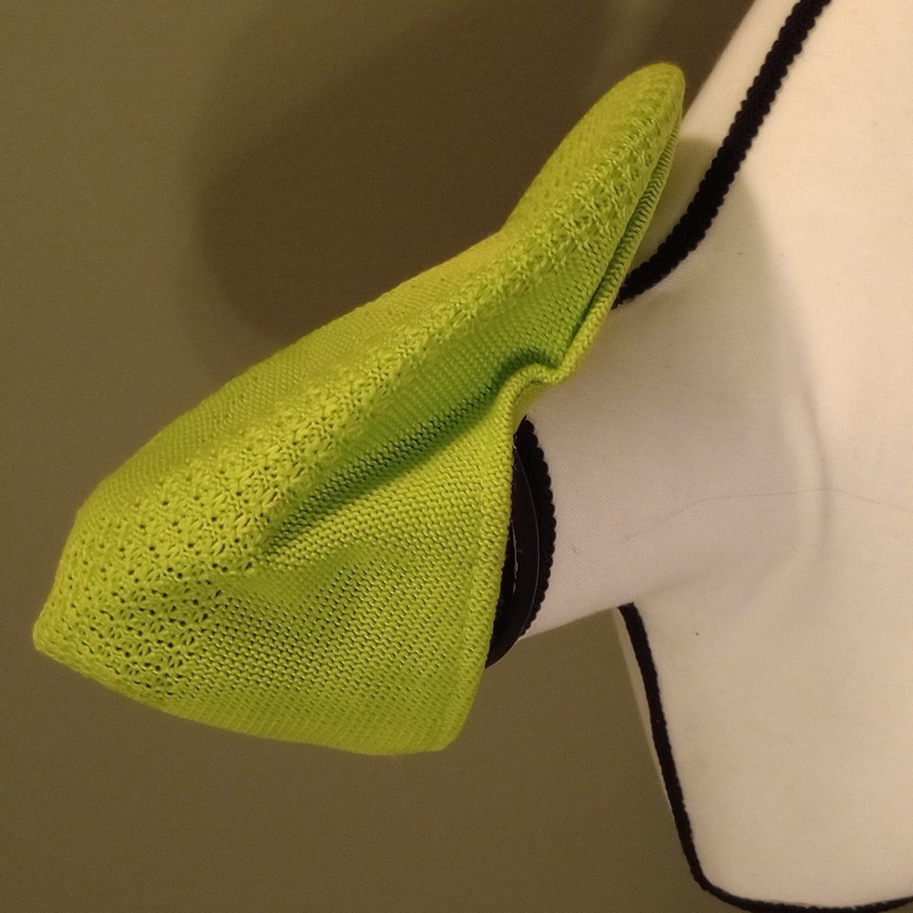 Lime green hat